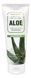 Маска-пленка для лица на основе экстракта алоэ JIGOTT Aloe Pure Clean Peel Off Pack