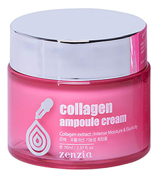 Крем для лица с коллагеном ZENZIA Collagen Ampoule Cream