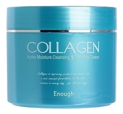 Увлажняющий массажный крем для лица и тела ENOUGH Collagen Hydro Moisture Cleansing & Massage Cream