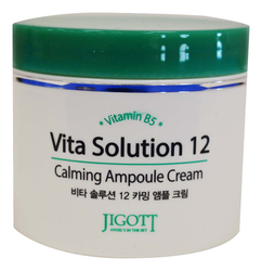 Успокаивающий ампульный крем для лица JIGOTT Vita Solution 12 Calming Ampoule Cream