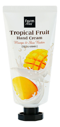  Крем для рук с экстрактом манго и маслом ши FARM STAY Tropical Fruit Hand Cream Mango & Shea Butter