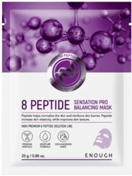 Тканевая маска с пептидами Enough 8 Peptide Sensation PRO Balancing Mask