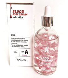 Отбеливающая сыворотка для лица REAL SKIN Blood Rose Serum