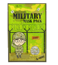 Мужская увлажняющая тканевая маска для лица Mijin Military Mask