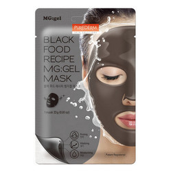 Гидрогелевая маска для лица Purederm Black Food, 23 г
