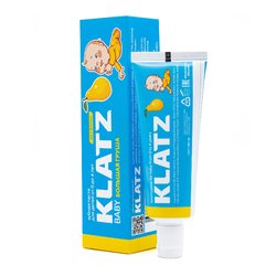 Зубная паста для детей Большая груша от 0 до 4 лет KLATZ 
