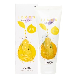Пенка для умывания с экстрактом лимона и содой MedB Lemon Soda Foam