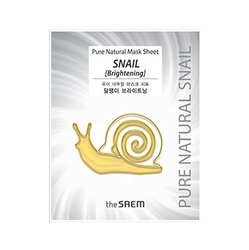 Pure Natural Маска тканевая улиточная (сияние) THE SAEM Pure Natural Mask Sheet [Snail Brightening ]