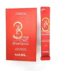Миниатюра шампуня с керамидами MASIL 3 Salon Hair CMC Shampoo