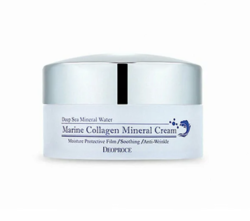 Deoproce Marine Collagen Mineral Cream Минеральный крем для лица с морской водой и коллагеном