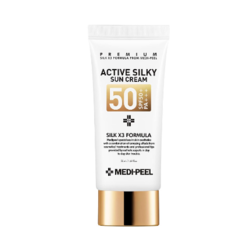 Солнцезащитный крем MEDI-PEEL Active Silky Sun Cream SPF50+ PA+++ 50 мл