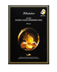 Тканевая маска с золотом и икрой JMsolution Active Golden Caviar Nourishing Mask Prime