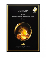 Тканевая маска с золотом и икрой JMsolution Active Golden Caviar Nourishing Mask Prime