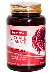 Многофункциональная ампульная сыворотка с экстрактом граната FarmStay Pomegranate All-In One Ampoule