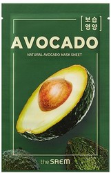 Маска тканевая с экстрактом авокадо THE SAEM Natural Avocado Mask Sheet