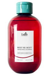 Шампунь с женьшенем для роста волос Lador Root Re-Boot Awakening Shampoo Red Ginseng Beer Yeast 300мл