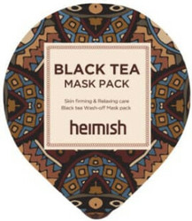 Миниатюра антиоксидантная маска против отеков Heimish Black Tea Mask Pack