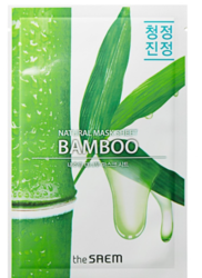 Маска тканевая с экстрактом бамбука THE SAEM Natural Bamboo Mask Sheet