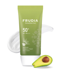 Солнцезащитный крем с авокадо FRUDIA Avocado Greenery Relief Sun Cream SPF50+ PA++++