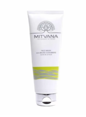 Средство для умывания лица с микроскрабированием Mitvana Face Wash With Microscrubbers (Индия)