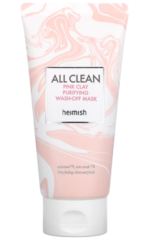 Очищающая глиняная маска All Clean Pink Clay Purifying Wash Off Mask