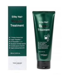 Слабокислотный восстанавливающий бальзам с пептидами Trimay Silky Hair Repair Treatment