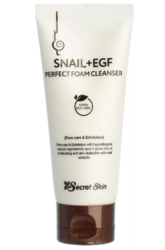 Очищающая пенка Secret Skin Snail+EGF Perfect Foam Cleanser