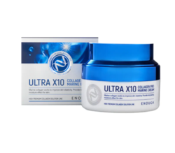 Увлажняющий крем с коллагеном для четкого контура Enough Ultra X10 Collagen Pro Marine Cream