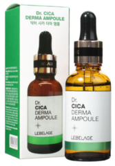 Успокаивающая сыворотка с центеллой азиатской Dr. Cica Derma Ampoule