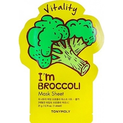 Тканевые маски Tony Moly I'm Real Mask Sheet Broccoli — Брокколи