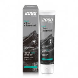 Отбеливающая зубная паста с углём Dental Clinic 2080 Black Clean Charcoal Toothpaste