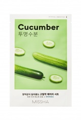 Тканевая маска для лица MISSHA Airy Fit Sheet Mask (Cucumber)