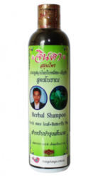Травяной шампунь от выпадения волос с синим чаем Джинда Jinda Herbal Hair Shampoo