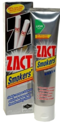 Паста зубная для курящих Zact Smokers Lion Thailand