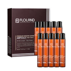 Филлер для восстановления волос с кератином Floland Premium Keratin Change Ampoule, 1 шт