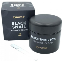 Крем для лица улиточный Ayoume Black Snail Prestige Cream