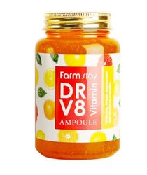 Многофункциональная ампульная сыворотка с витаминным комплексом Farmstay DR-V8 Vitamin Ampoule