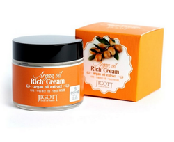  Jigott Argan Oil Reach Cream - Насыщенный крем для лица с аргановым маслом