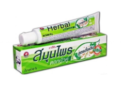 Антибактериальная Травяная Зубная Паста / Twin Lotus Herbal Toothpaste Original 40 гр