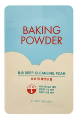  Пенка с содой для удаления ББ-крема ETUDE HOUSE Baking Powder BB Deep Cleansing Foam пробник