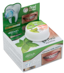Зубная паста "Зеленые травы" Derrich Herbal Oral Herbal toothpaste