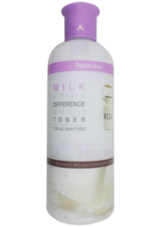 Осветляющий тонер с молочными протеинами Farm Stay Visible Difference White Toner Milk