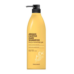 Шампунь для волос с касторовым и аргановым маслом Welcos Kwailnara Argan Castor Hair Shampoo 