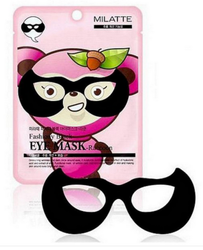 Патчи для глаз Milatte Fashion Black Eye Mask Racoon