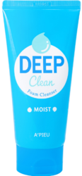 A'PIEU Увлажняющая противовоспалительная пенка для умывания Deep Clean Foam Cleanser Moist