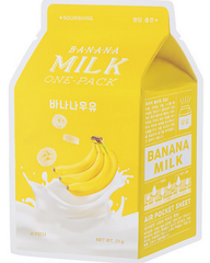 A'PIEU Тканевая маска с экстрактом банана Banana Milk One-Pack