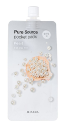 Ночная маска для лица MISSHA Pure Source Pocket Pack (Pearl) 