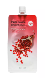 Маска для лица MISSHA Pure Source Pocket Pack (Pomegranate)