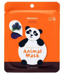 Тканевая маска Berrisom Animal Mask Panda