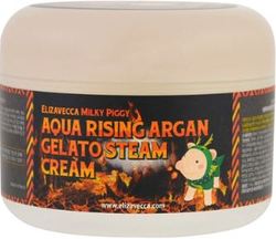 Питательный крем для лица с аргановым маслом Elizavecca Aqua Rising Argan Gelato Steam Cream